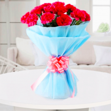 Pink Divine - 15 Carnations
