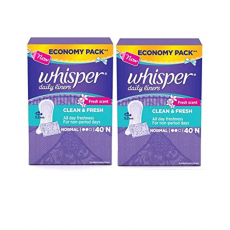 Whisper Daily Liner N-40+40...