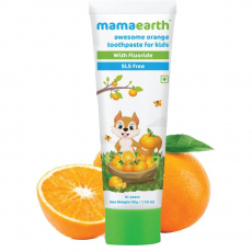 Orange Toothpaste For Kids